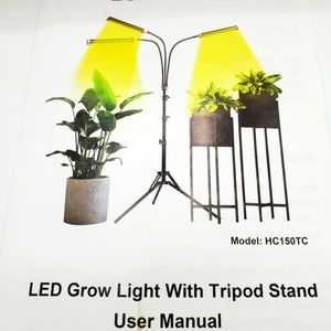 Grow Light with Tripod Stand